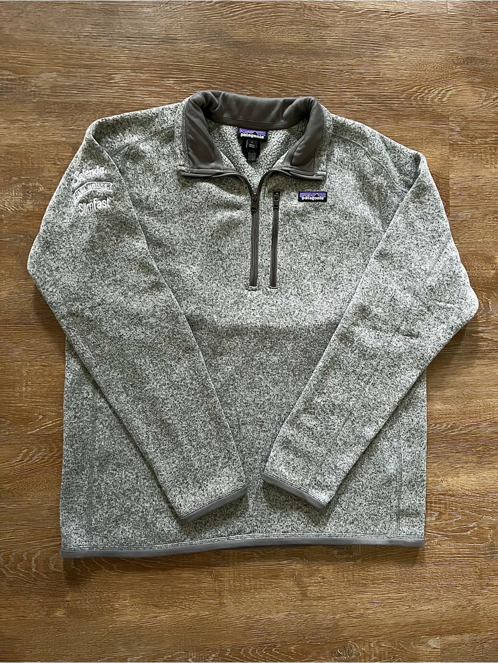 Patagonia Better Sweater 1/4 Zip Fleece | Heather Gray | Large